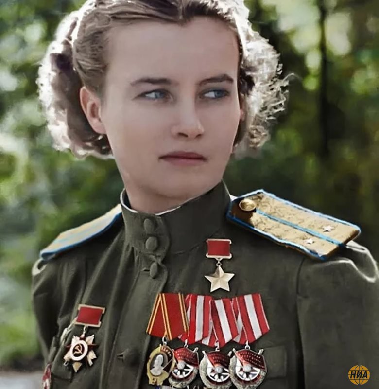 Наталья Фёдоровна Меклин -крылатый Герой Великой Родины