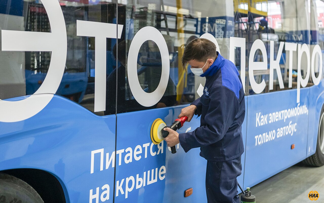 КАМАЗ начал производить электробусы в Москве