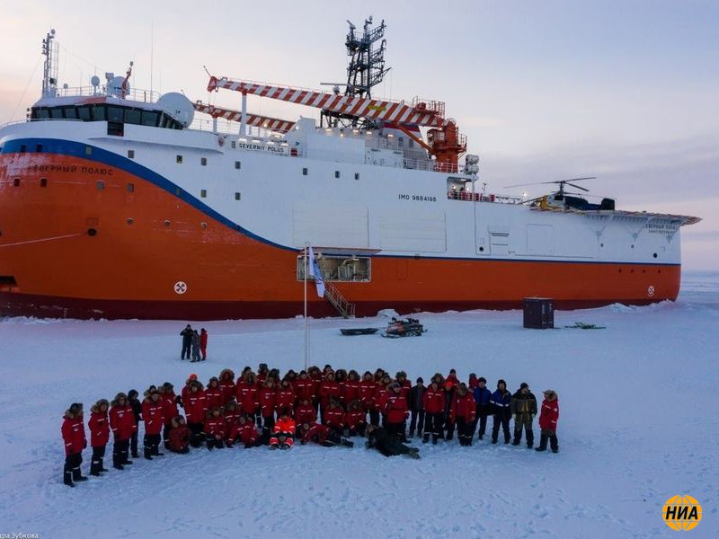 «Северный полюс-41» начал свою работу в Северном Ледовитом океане.