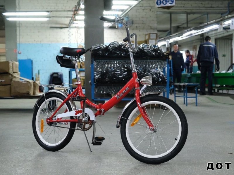 В России возобновили серийное производство велосипедов "Кама"