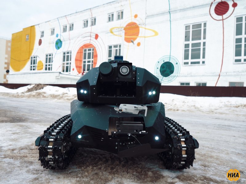 В Перми разработали робота «Скорпион» для службы в полиции